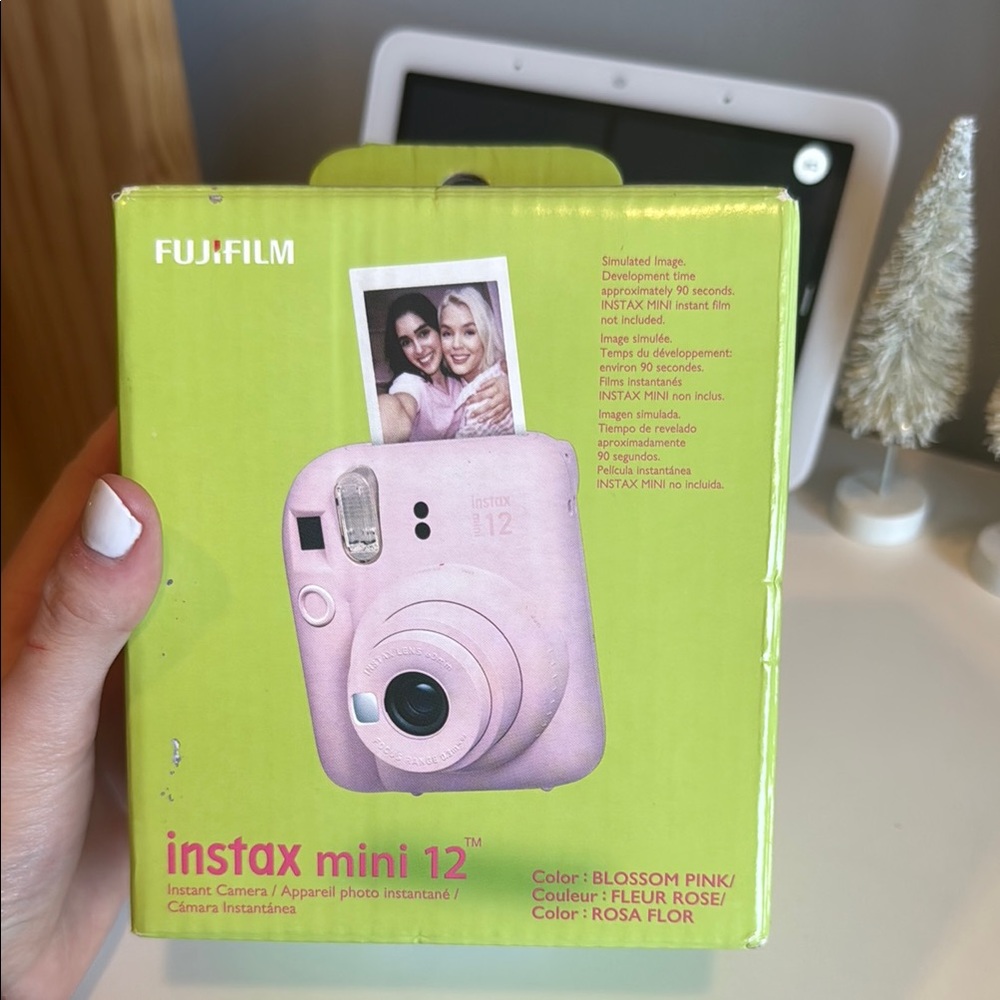 Fujifilm Instax Mini 12 Blossom Pink Instant Camera